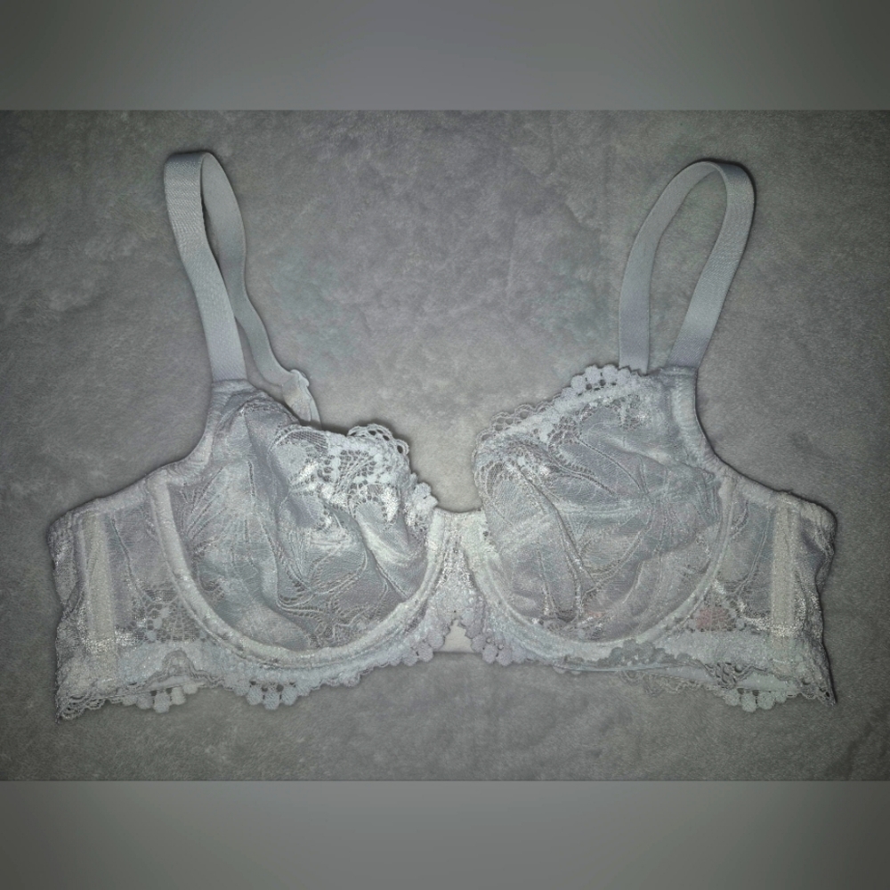 White Lace Bra [36A]